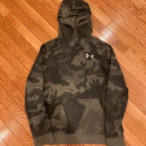 Camouflage under armor sweatshirt